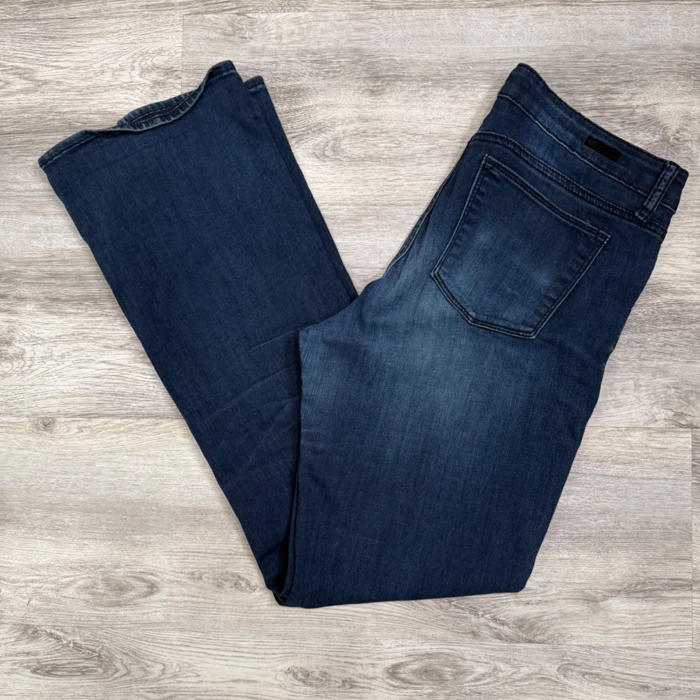 KUT from the Kloth Womens Jeans Baby Bootcut Dark Wash Size 14S